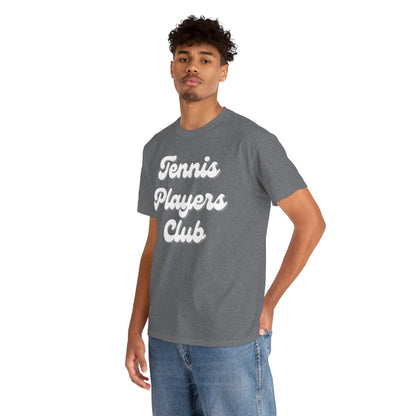 TENNIS PLAYERS CLUB - Tennis Basic Tee