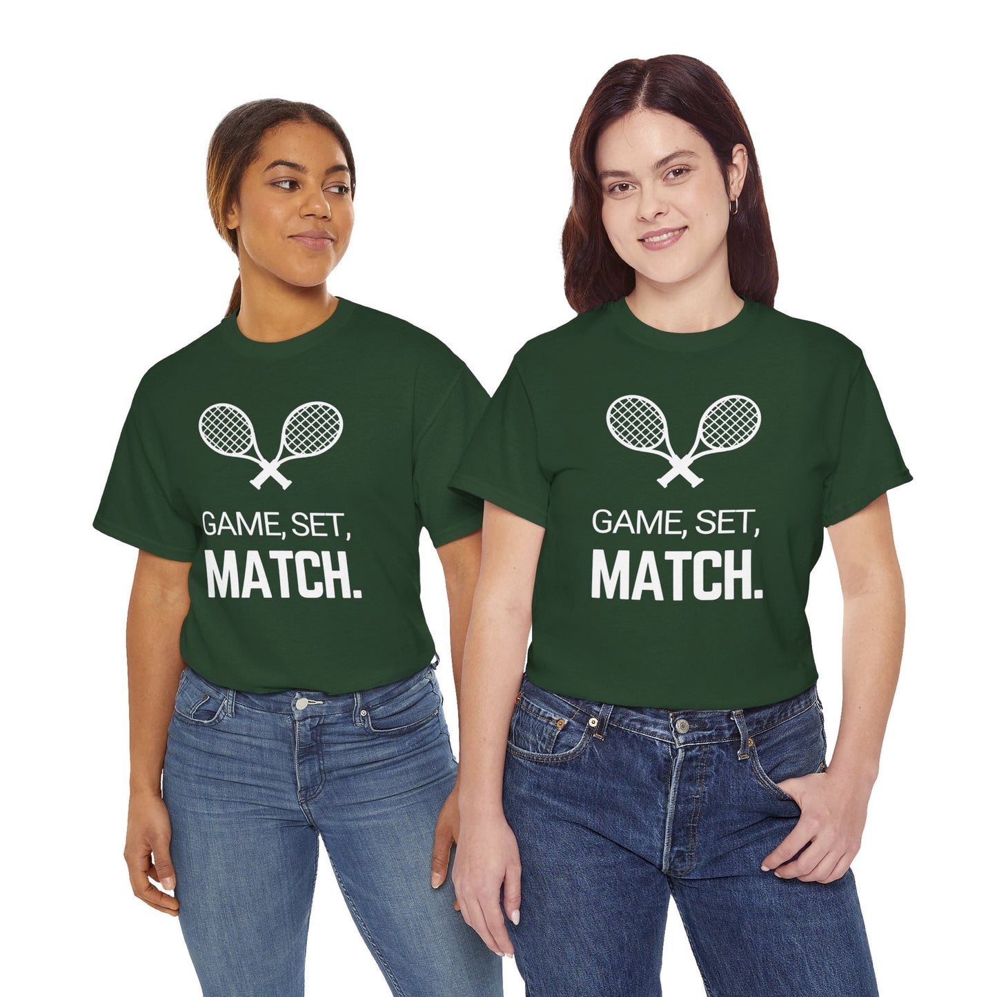 GAME SET MATCH 1 - Tennis Basic Tee