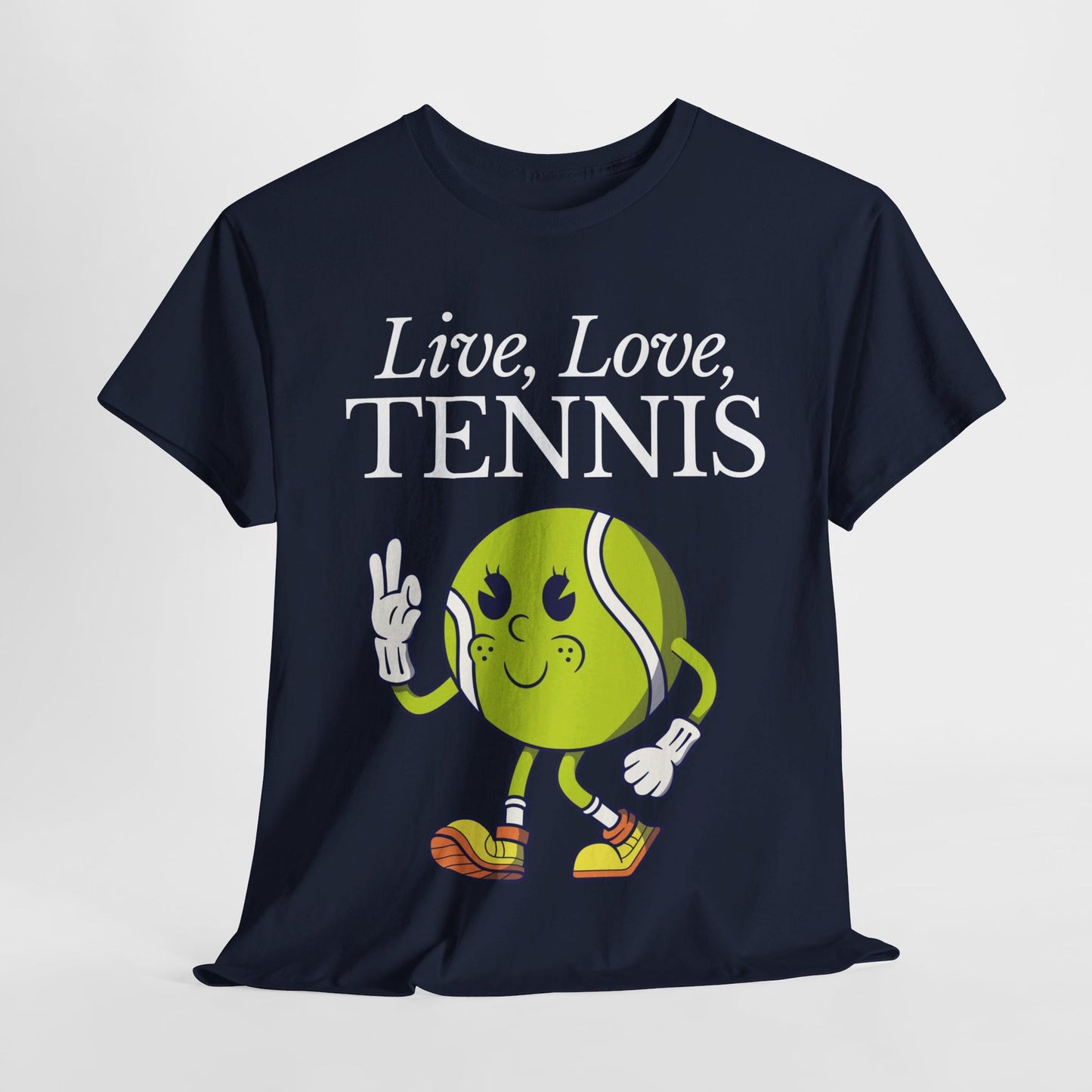 LIVE LOVE TENNIS - Tennis Basic Tee