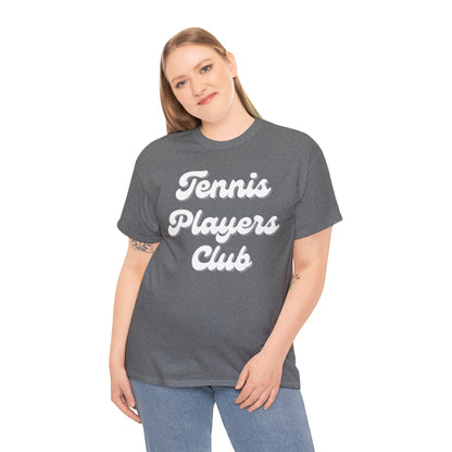 TENNIS PLAYERS CLUB - Tennis Basic Tee