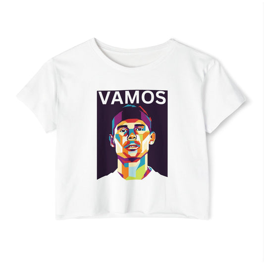 VAMOS 2 - Tennis Crop Top