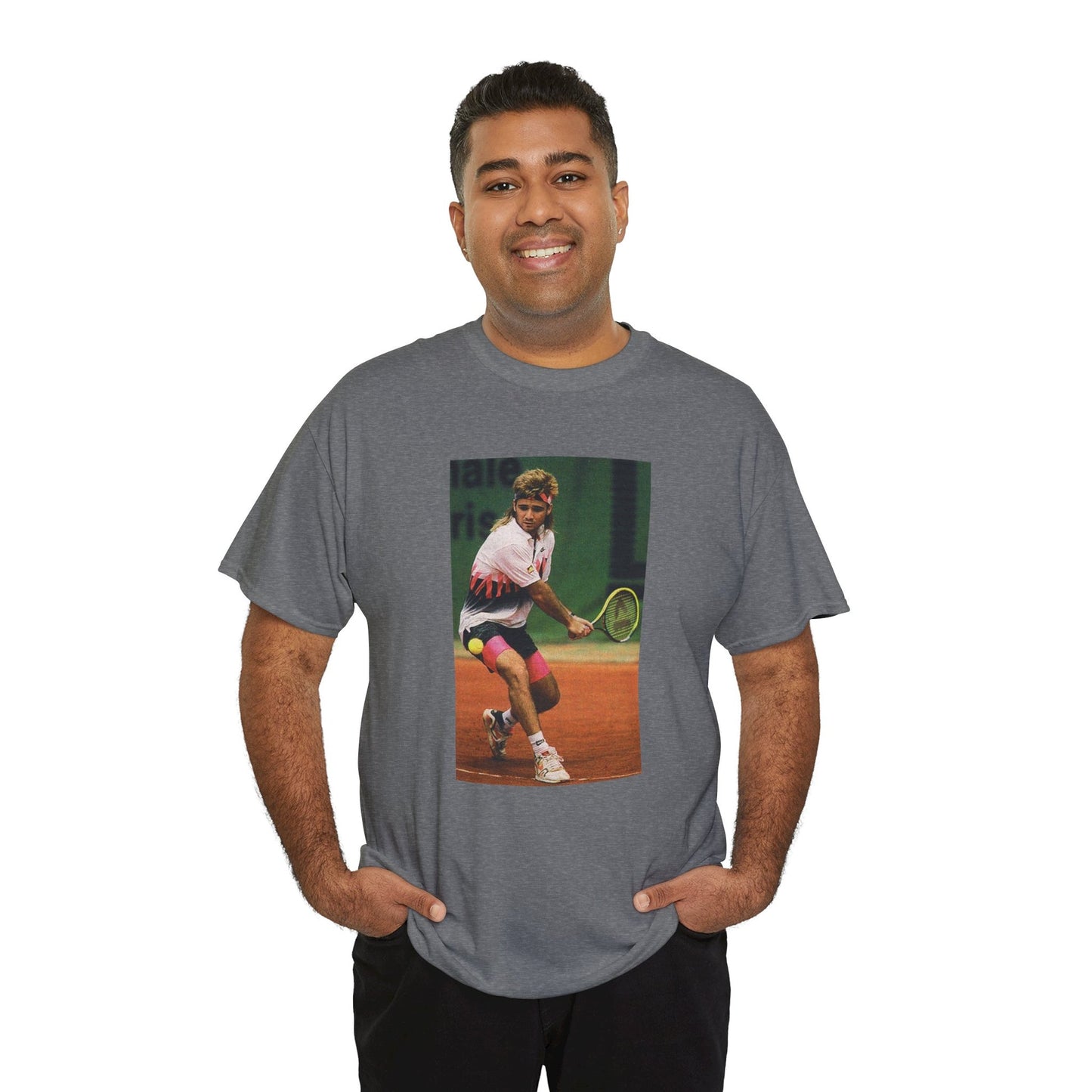 AGASSI 1 - Tennis Basic Tee