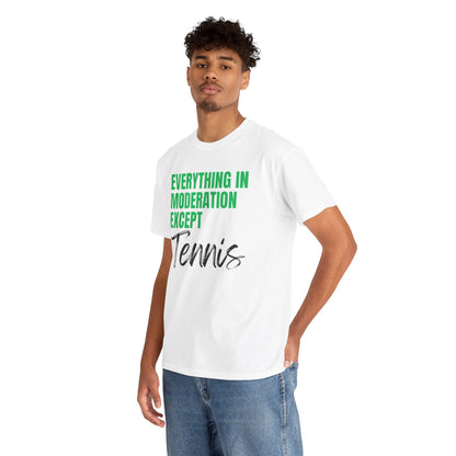 MODERATION - Tennis Basic Tee