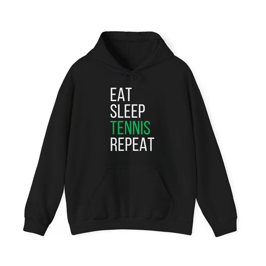 EAT SLEEP - Tennis Hoodie