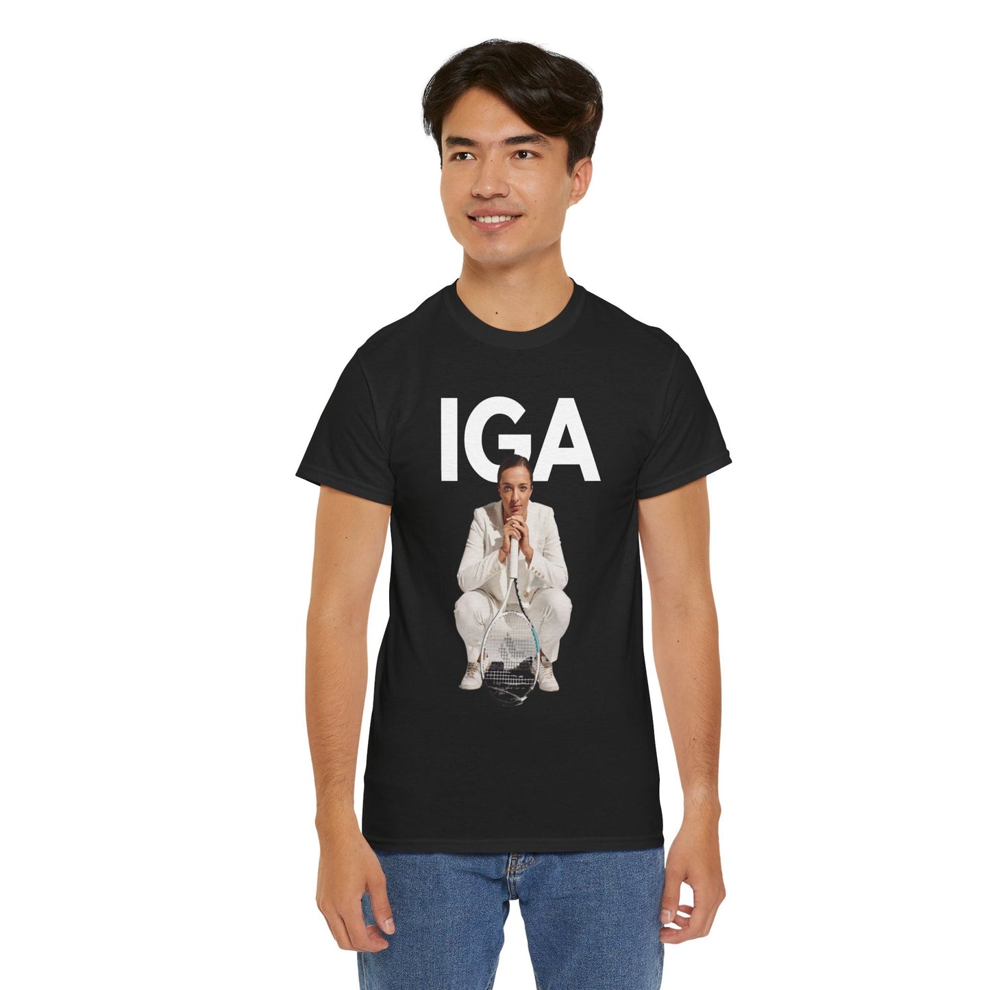 IGA SWIATEK 3 - Tennis Basic Tee