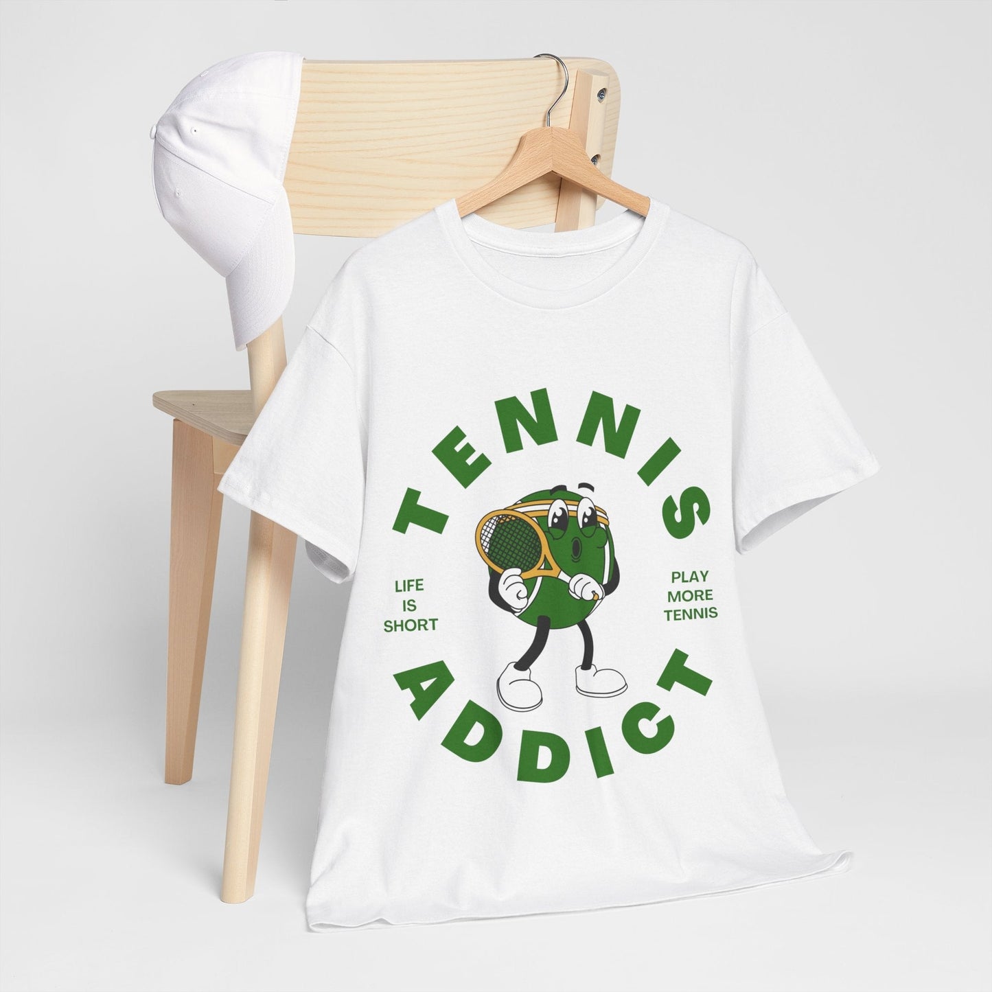 TENNIS ADDICT 1 - Tennis Basic Tee