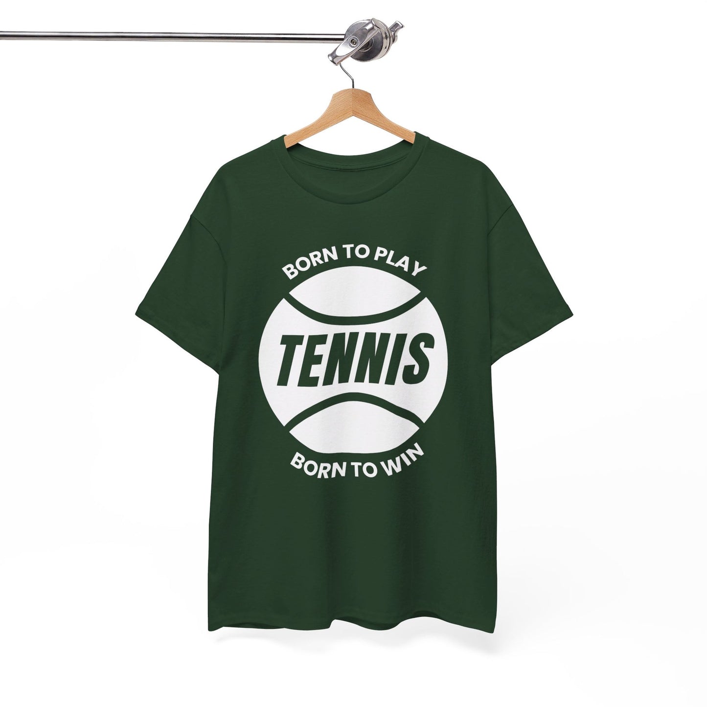 BORN TO WIN - Tennis Basic Tee