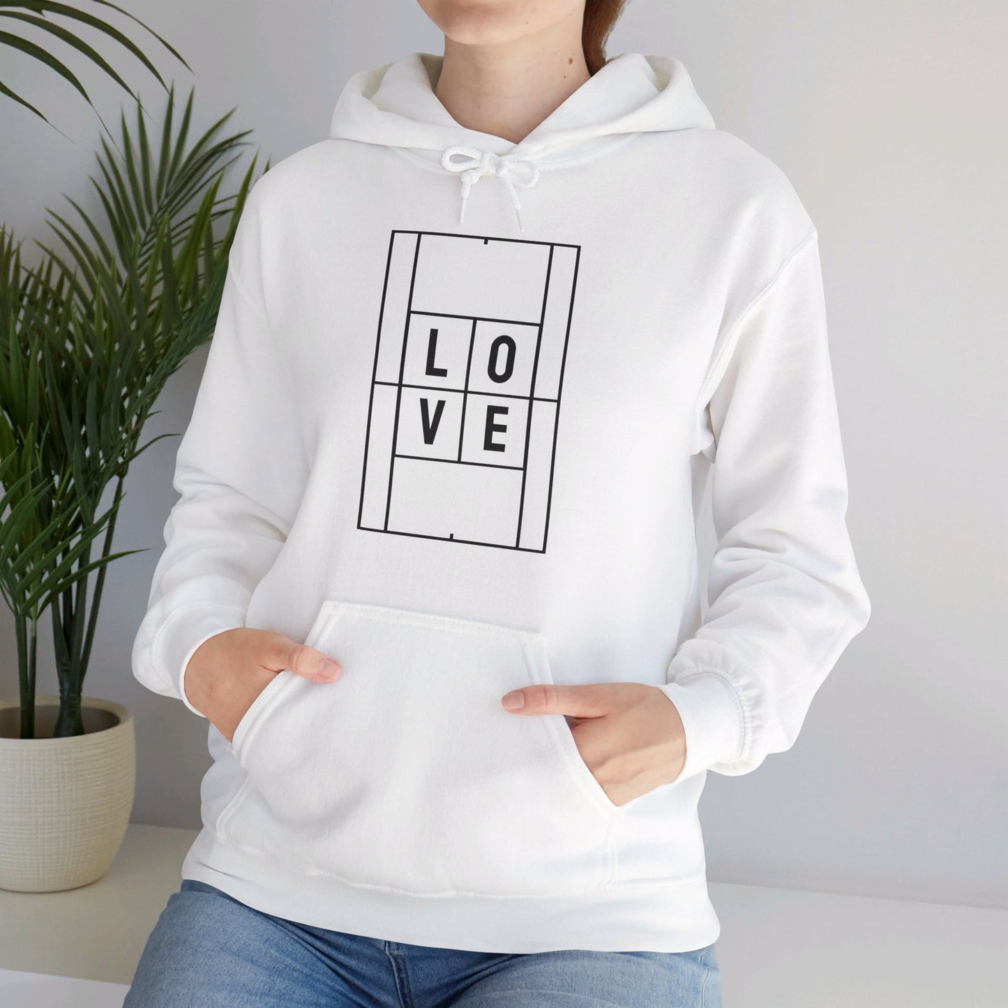 LOVE 4 - Tennis Hoodie