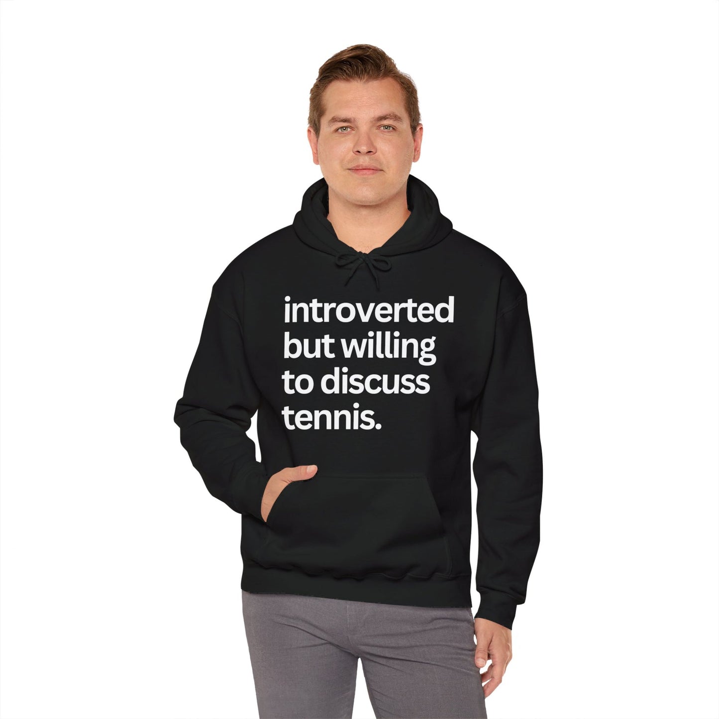 INTROVERT - Tennis Hoodie