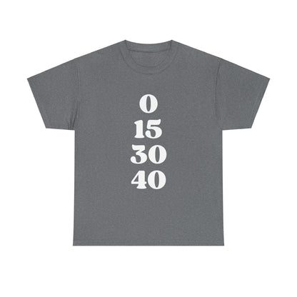 SCORE 1 - Tennis Basic Tee