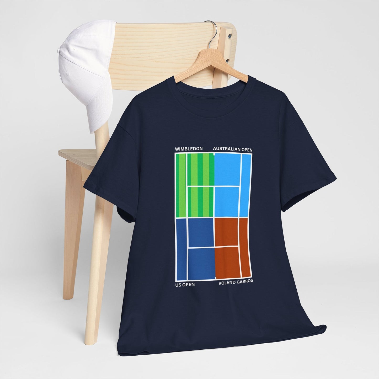 GRANDSLAM TOURNAMENTS 1 - Tennis Basic Tee