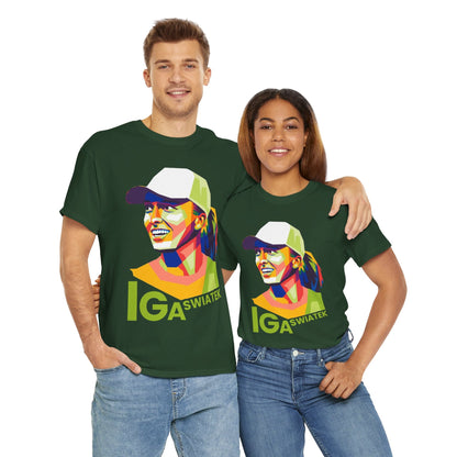 IGA SWIATEK 5 - Tennis Basic Tee