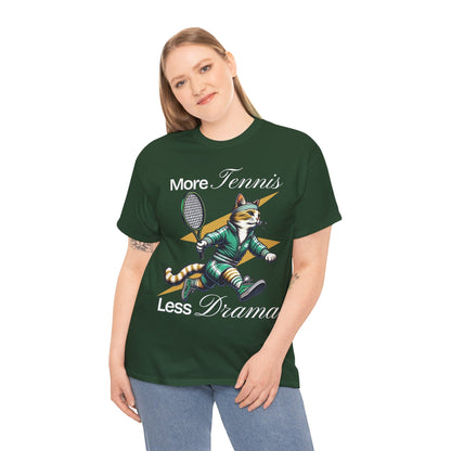 MORE TENNIS - Tennis Basic Tee