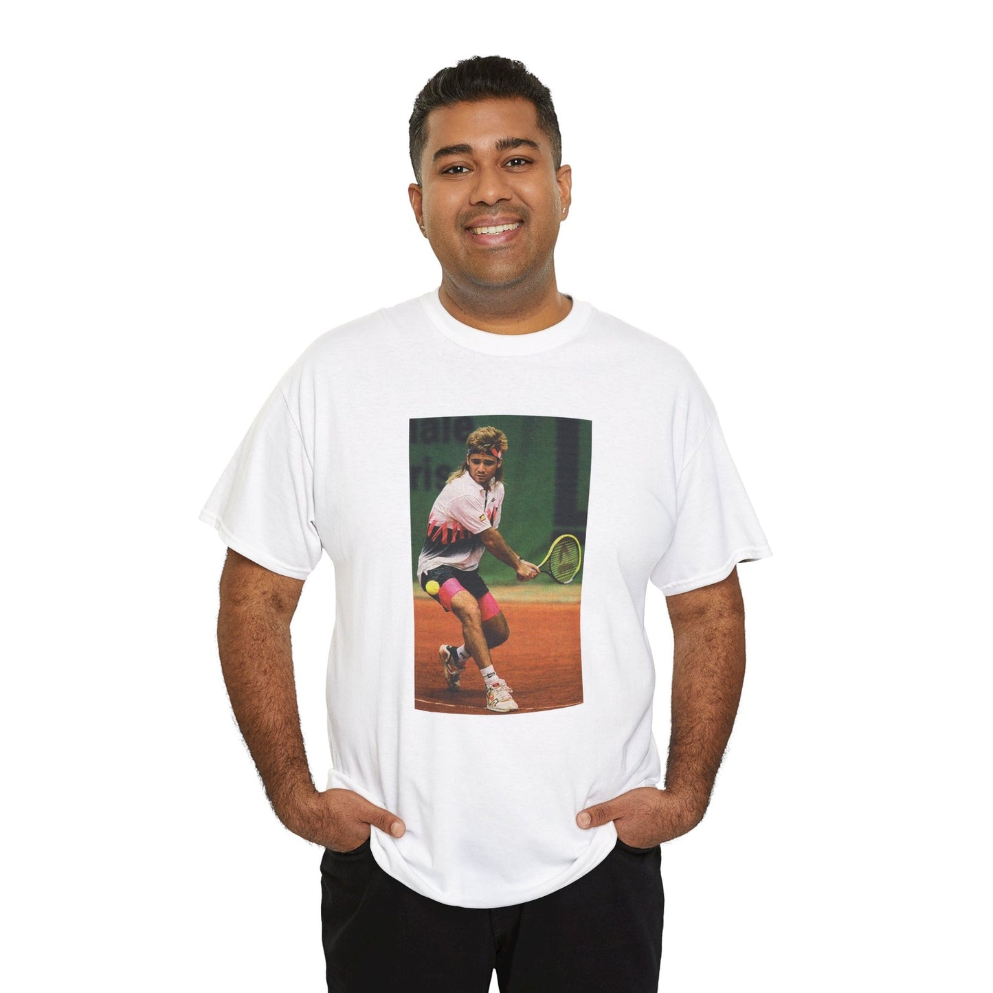 AGASSI 1 - Tennis Basic Tee