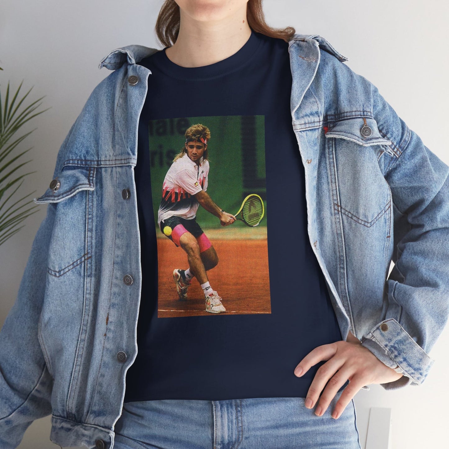 AGASSI 1 - Tennis Basic Tee