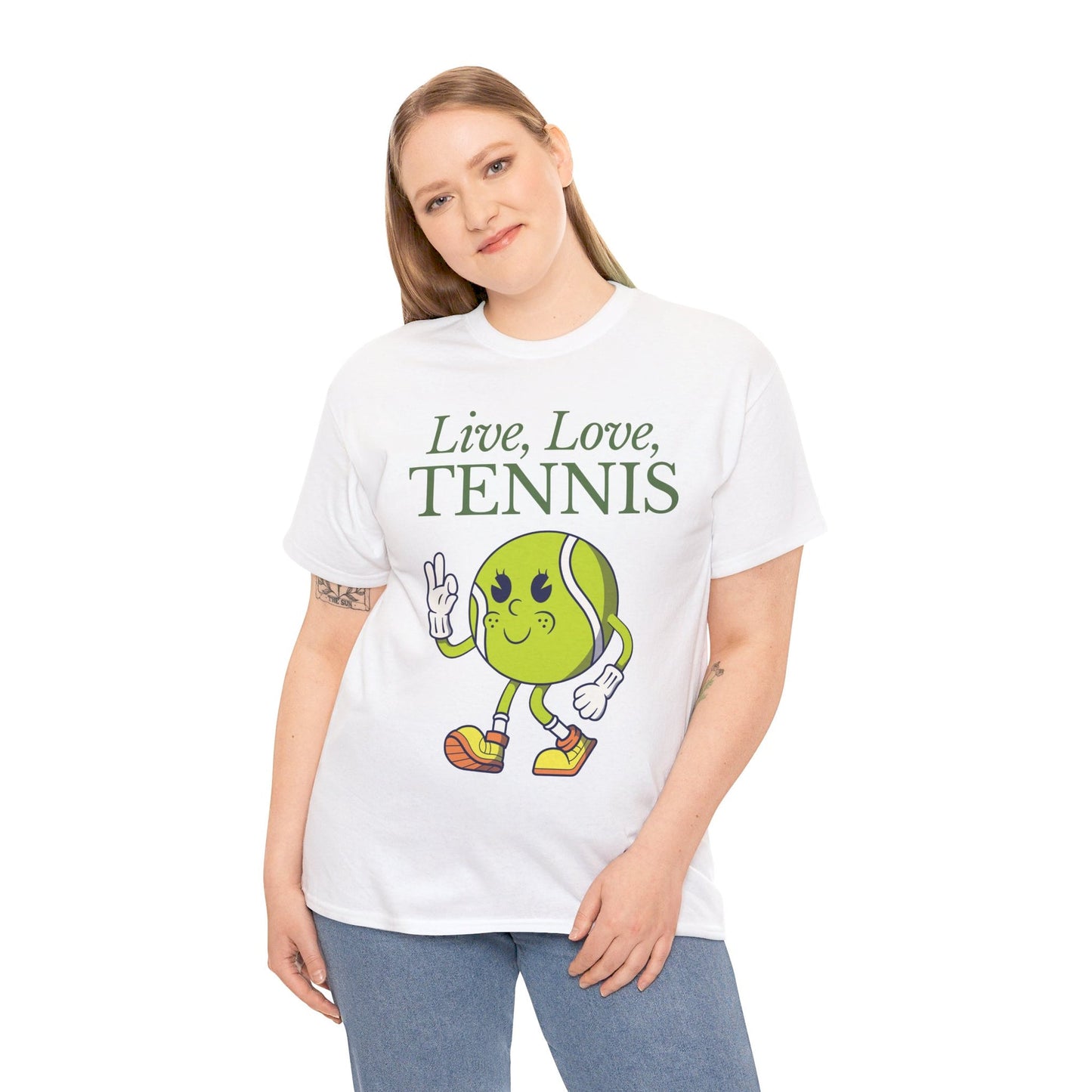 LIVE LOVE TENNIS - Tennis Basic Tee