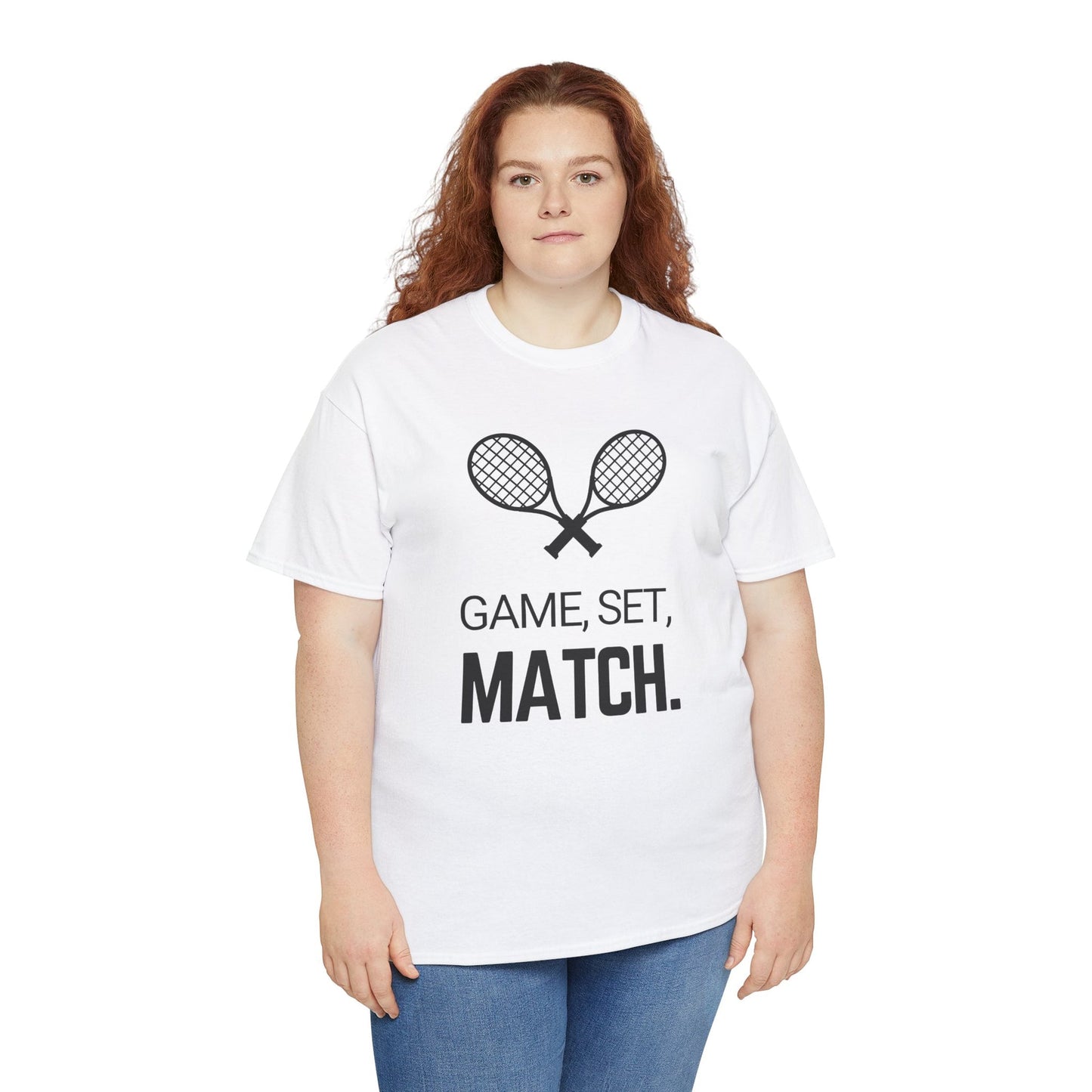 GAME SET MATCH 1 - Tennis Basic Tee