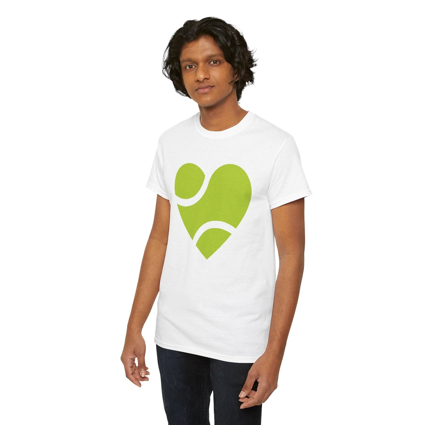 HEART - BALL - Tennis Basic Tee