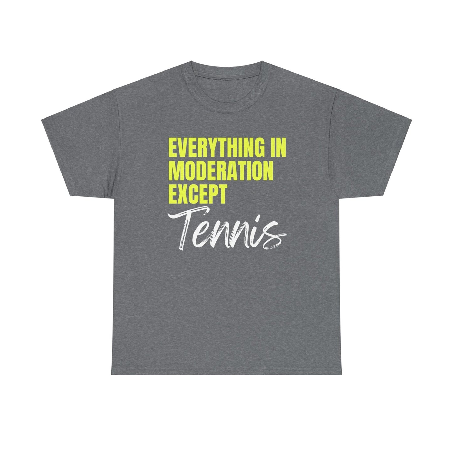 MODERATION - Tennis Basic Tee