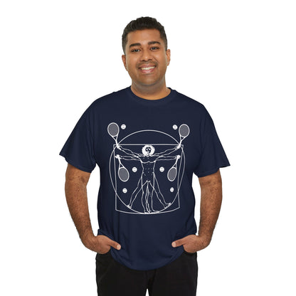 VITRUVIAN MAN (LEONARDO DA VINCI) - Tennis Basic Tee