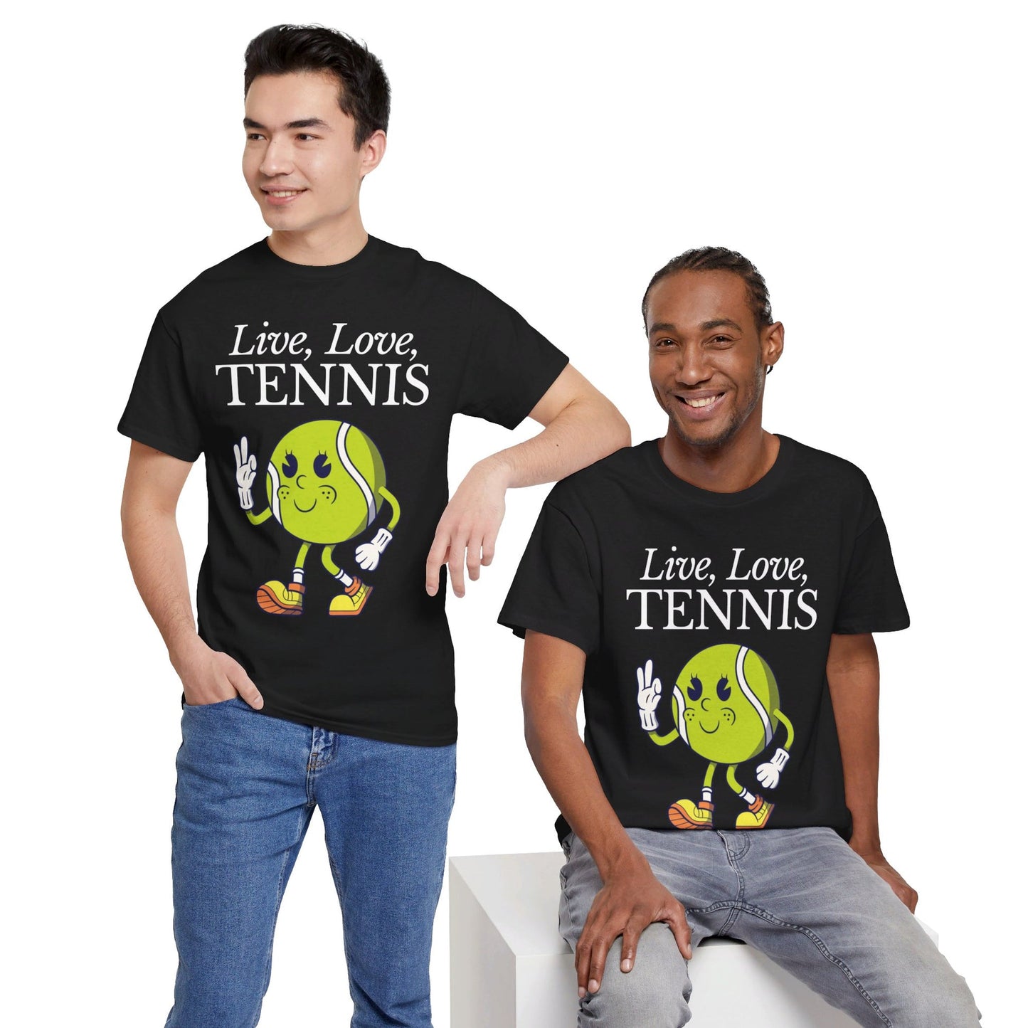 LIVE LOVE TENNIS - Tennis Basic Tee