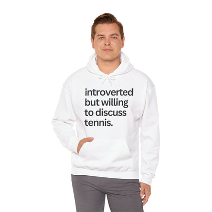 INTROVERT - Tennis Hoodie