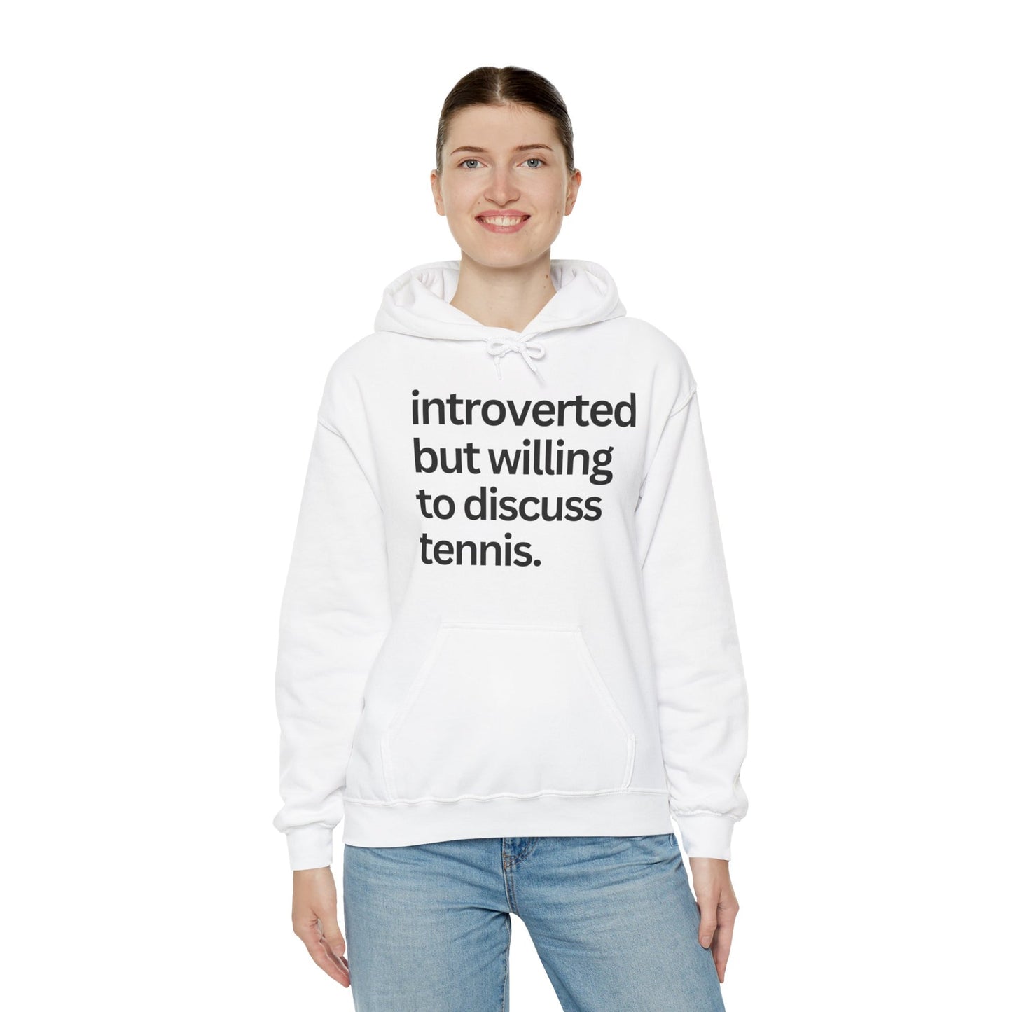 INTROVERT - Tennis Hoodie