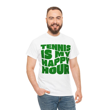 HAPPY HOUR - Tennis Basic Tee