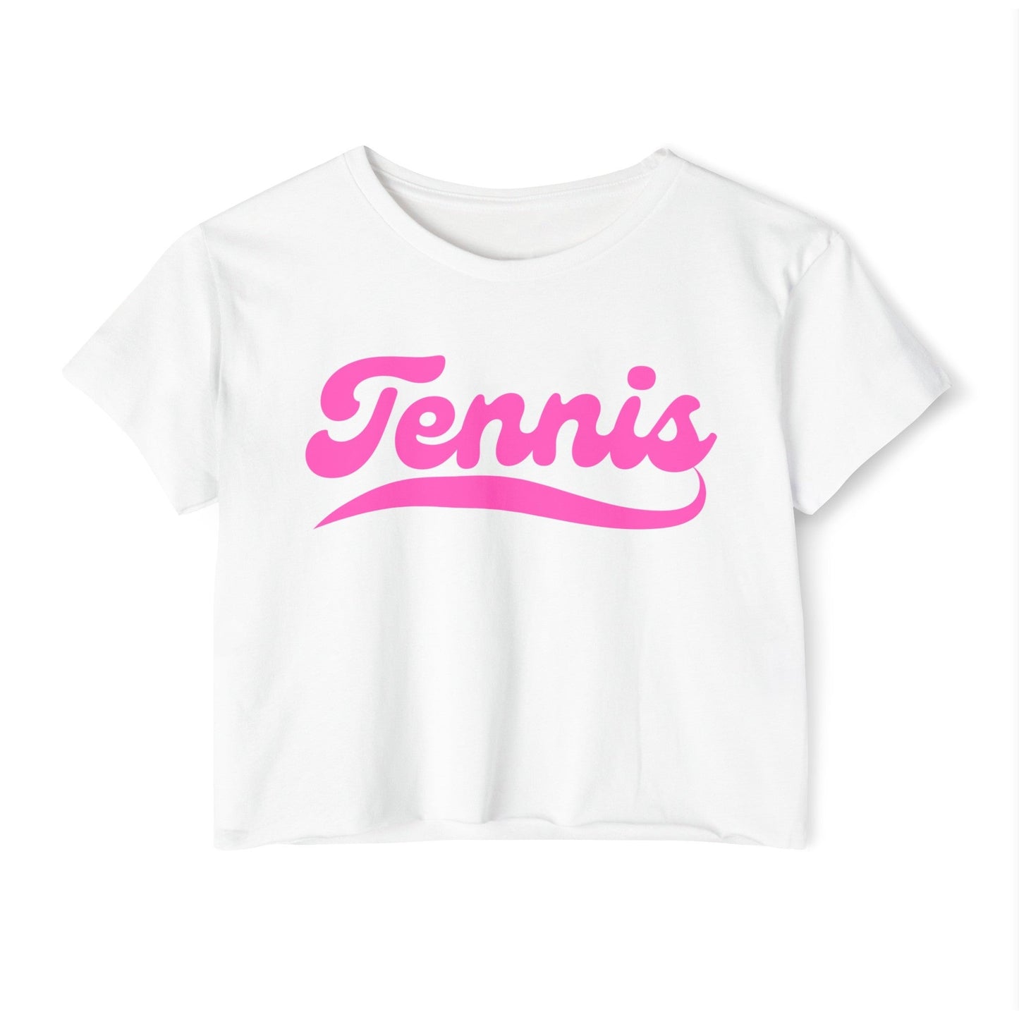 TENNIS 1 (Pink) - Crop Top