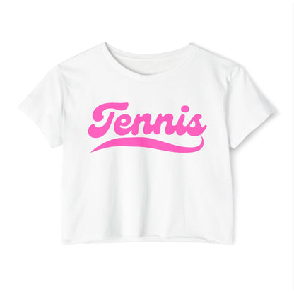 TENNIS 1 (Pink) - Crop Top