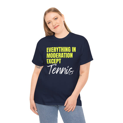 MODERATION - Tennis Basic Tee