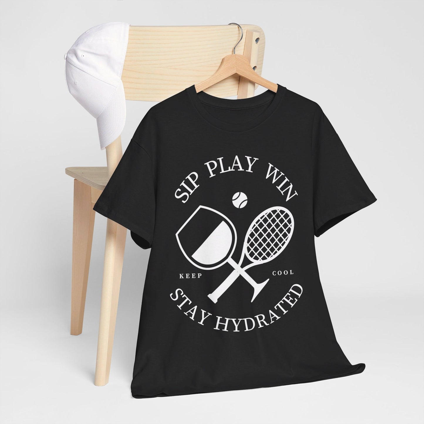 STAY HYDRATED - Tennis Basic Tee