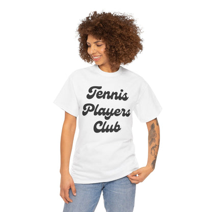 TENNIS PLAYERS CLUB - Tennis Basic Tee