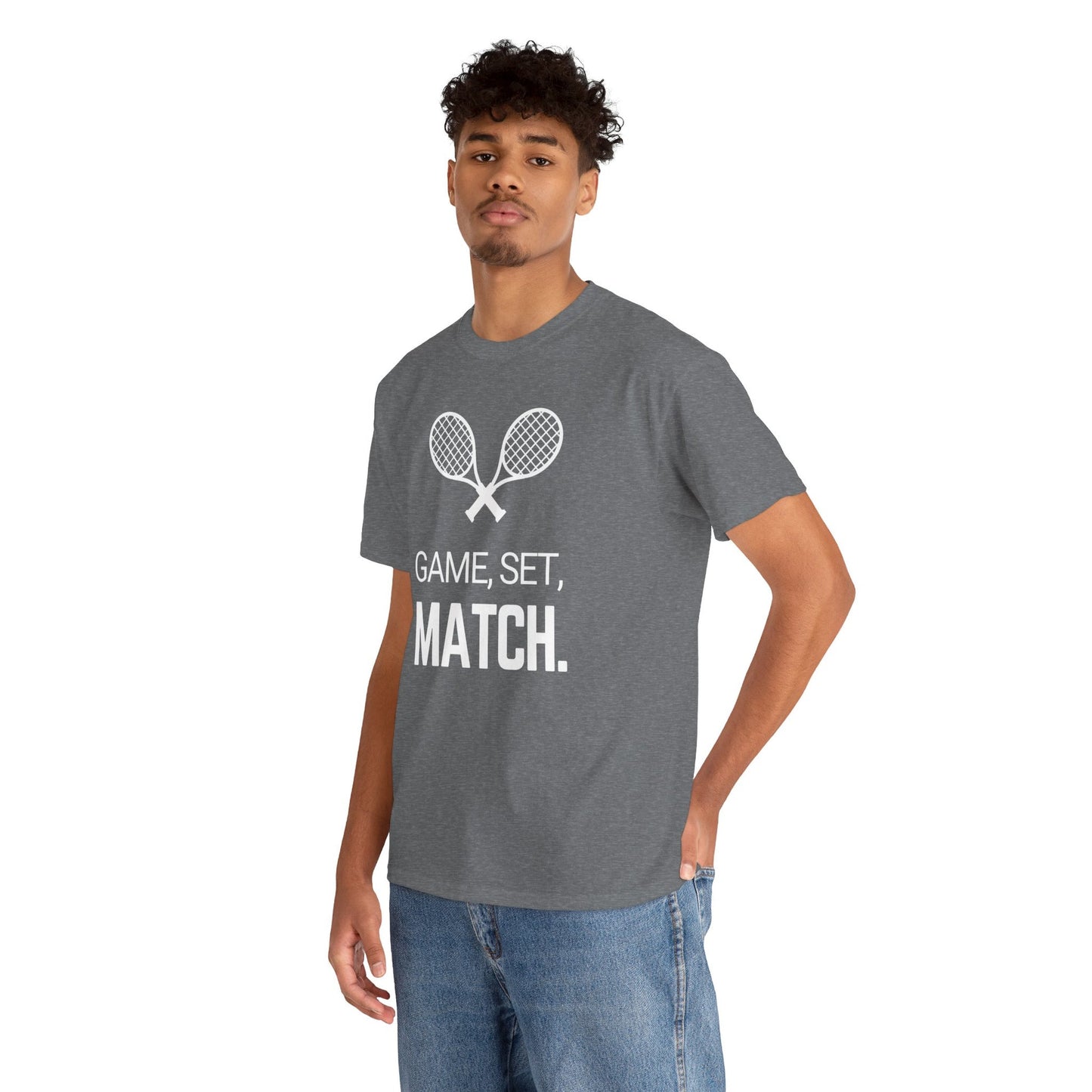 GAME SET MATCH 1 - Tennis Basic Tee