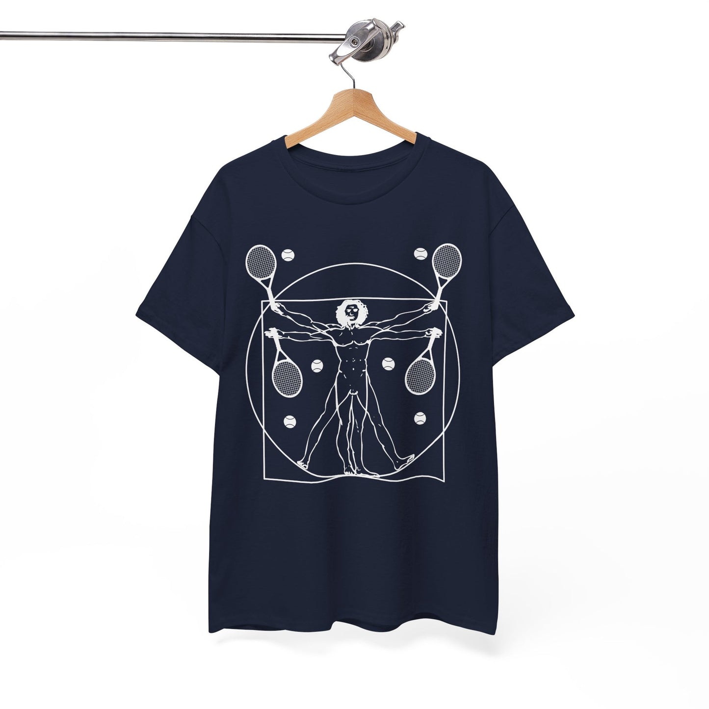VITRUVIAN MAN (LEONARDO DA VINCI) - Tennis Basic Tee