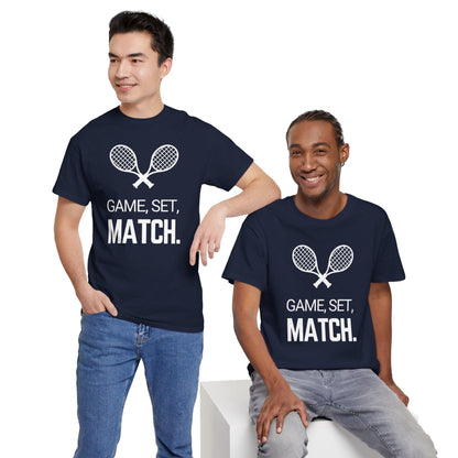 GAME SET MATCH 1 - Tennis Basic Tee