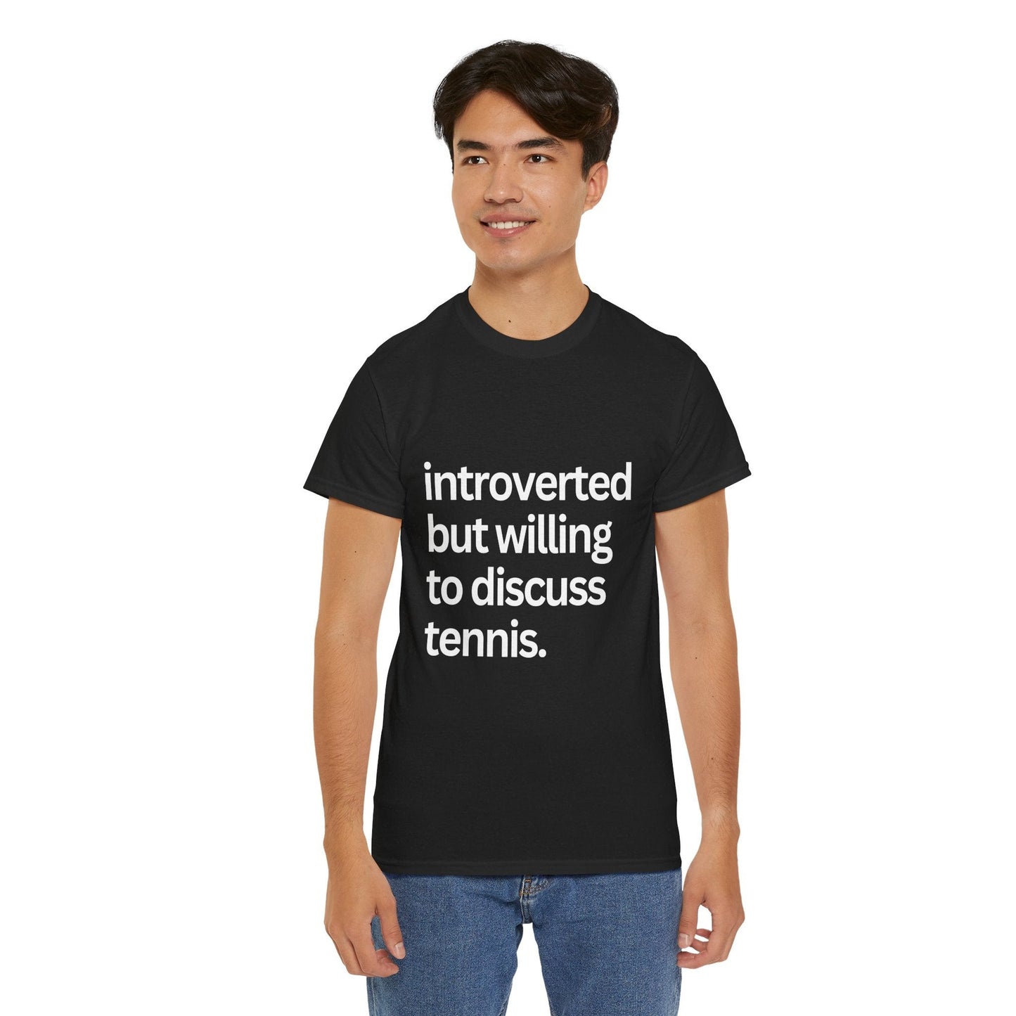 INTROVERT - Tennis Basic Tee