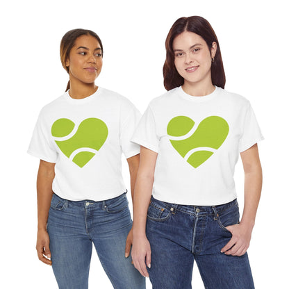 HEART - BALL - Tennis Basic Tee