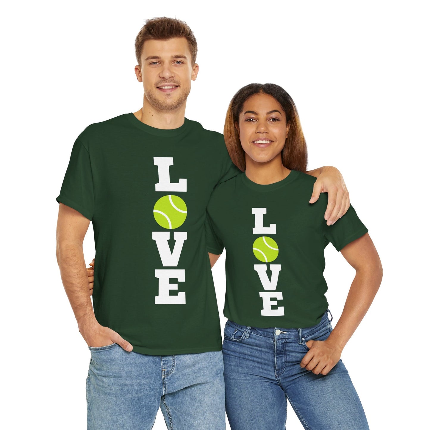 LOVE 7 - Tennis Basic Tee