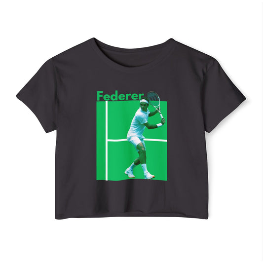 FEDERER 4 - Tennis Crop Top