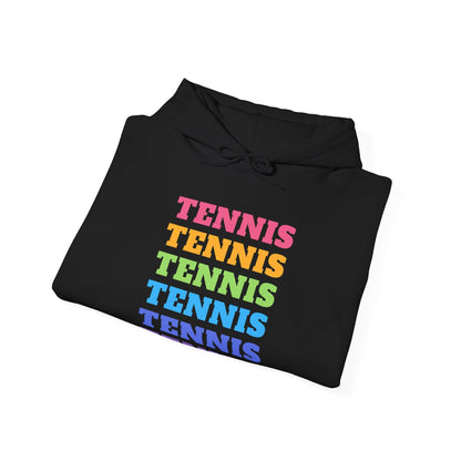 DOWN THE LINE - Tennis Hoodie