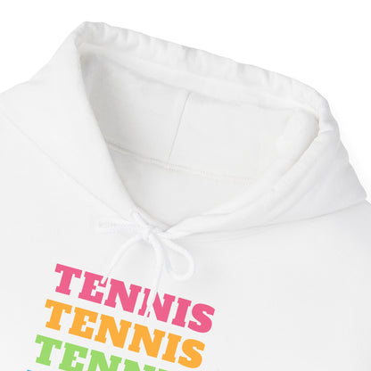 DOWN THE LINE - Tennis Hoodie