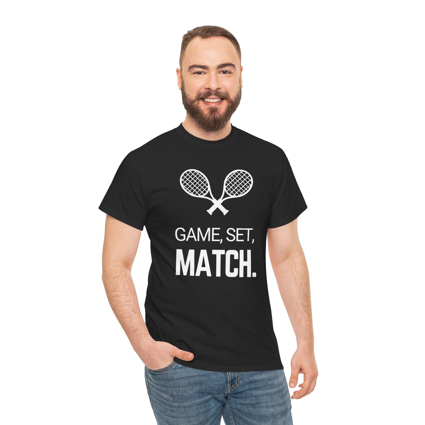 GAME SET MATCH 1 - Tennis Basic Tee