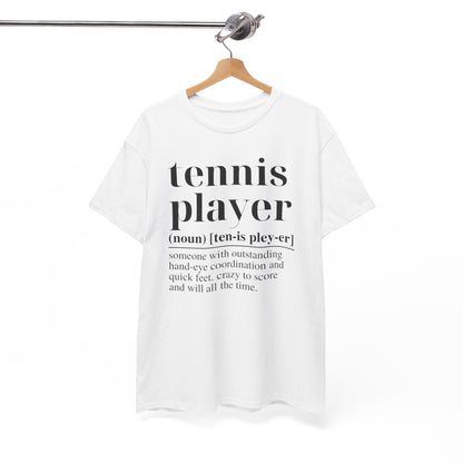 TENNIS PLAYER 1 - Tennis Basic Tee