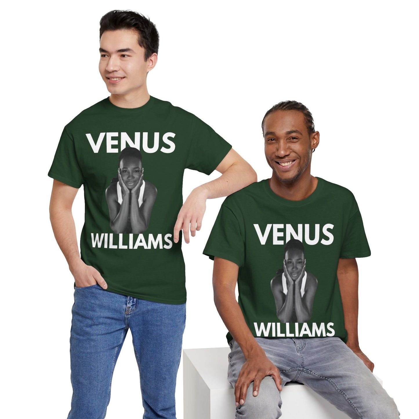 VENUS WILLIAMS 2 - Tennis Basic Tee