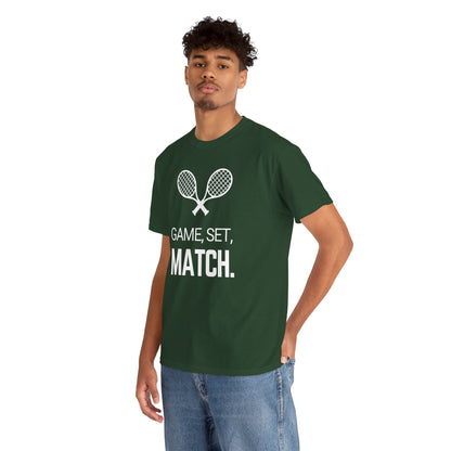 GAME SET MATCH 1 - Tennis Basic Tee