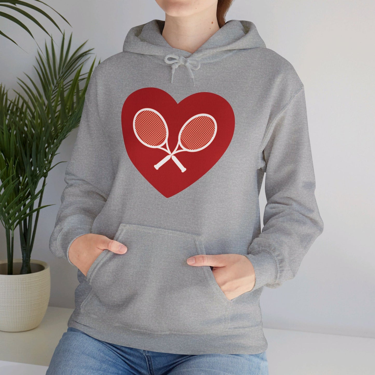 LOVE 5 - Tennis Hoodie