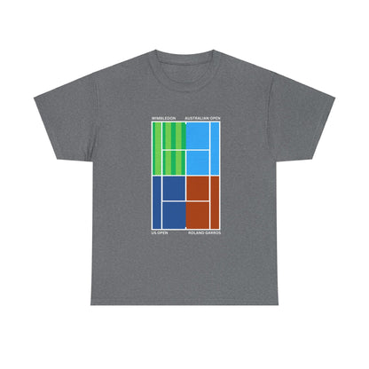 GRANDSLAM TOURNAMENTS 1 - Tennis Basic Tee