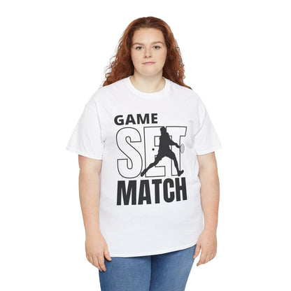 GAME SET MATCH 2 - Tennis Basic Tee