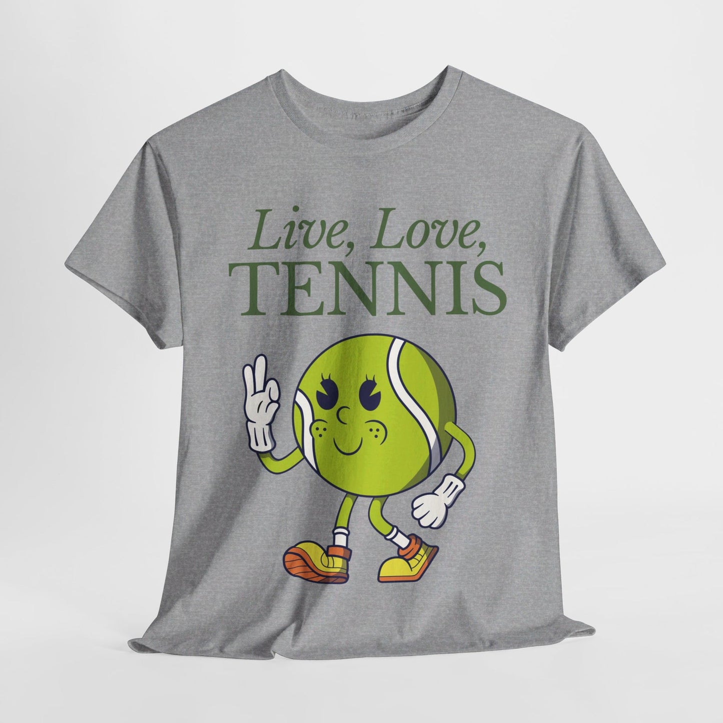 LIVE LOVE TENNIS - Tennis Basic Tee